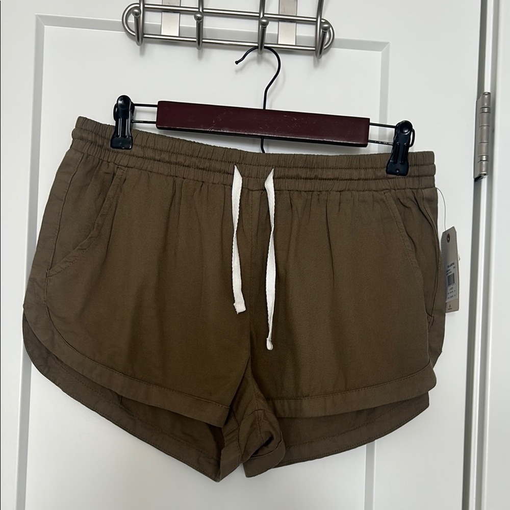 Women's Brown Casual Shorts